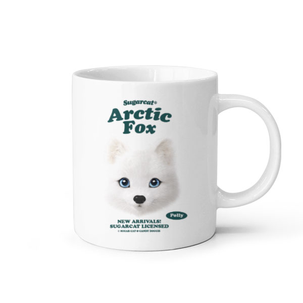 Polly the Arctic Fox TypeFace Mug