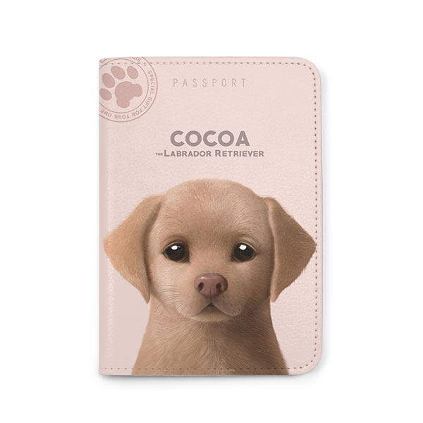 Cocoa the Labrador Retriever Passport Case