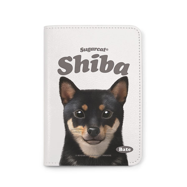 Bate the Shiba Type Passport Case