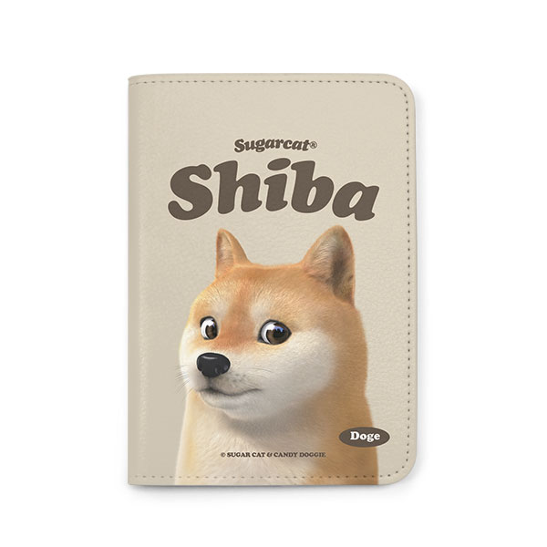 Doge the Shiba Inu (GOLD ver.) Type Passport Case