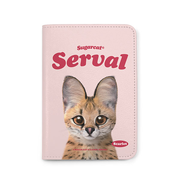 Scarlet the Serval Type Passport Case