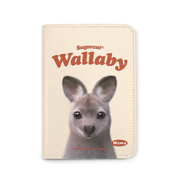 Wawa the Wallaby Type Passport Case