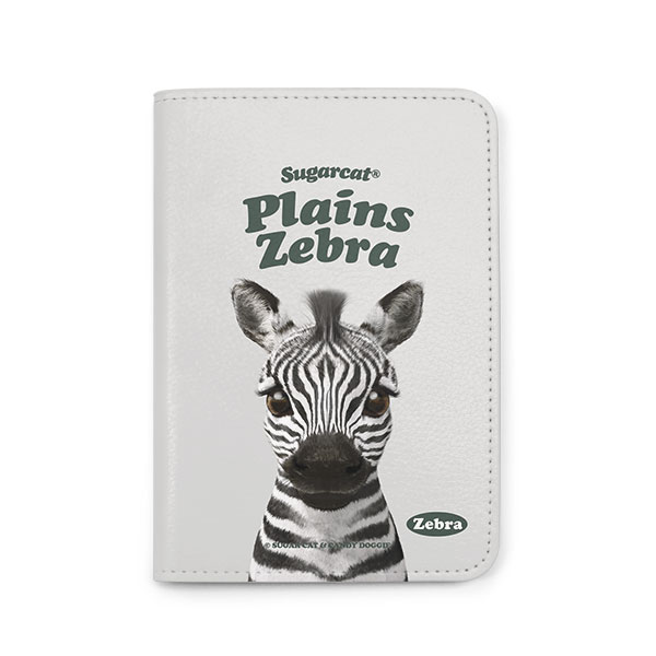 Zebra the Plains Zebra Type Passport Case