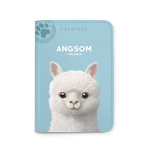 Angsom the Alpaca Passport Case