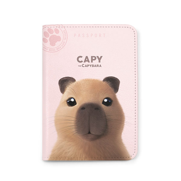 Capybara the Capy Passport Case