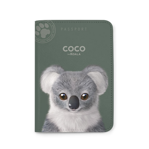 Coco the Koala Passport Case