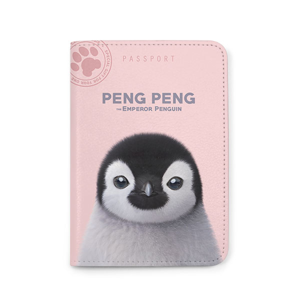 Peng Peng the Baby Penguin Passport Case