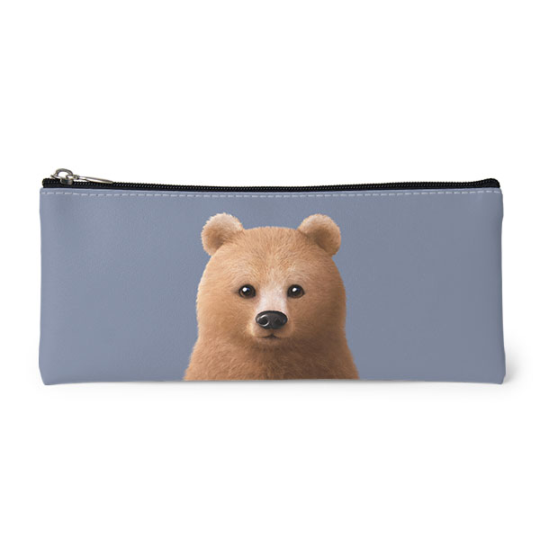 Brownie the Bear Leather Pencilcase