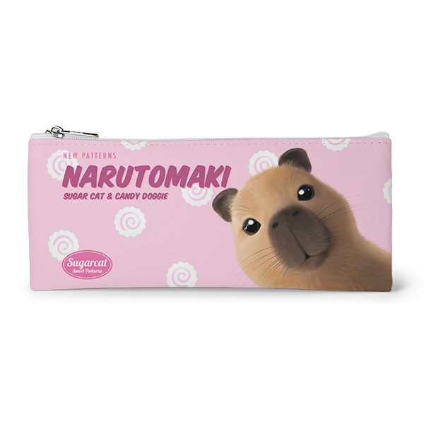 Capy&#039;s Narutomaki New Patterns Leather Flat Pencilcase