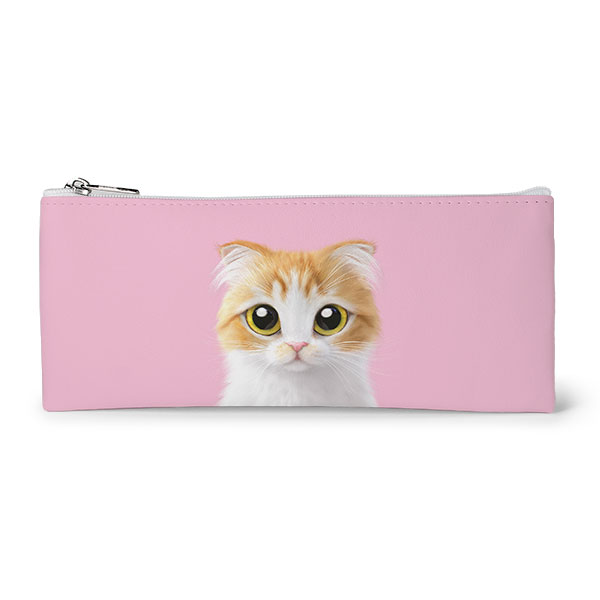 Rang Leather Flat Pencilcase