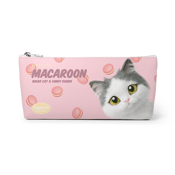Dal’s Macaroon New Patterns Leather Triangle Pencilcase