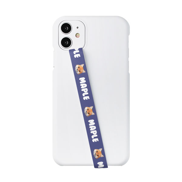 Maple the Red Fox Face Phone Strap