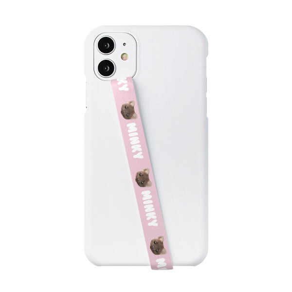 Minky the American Mink Face Phone Strap