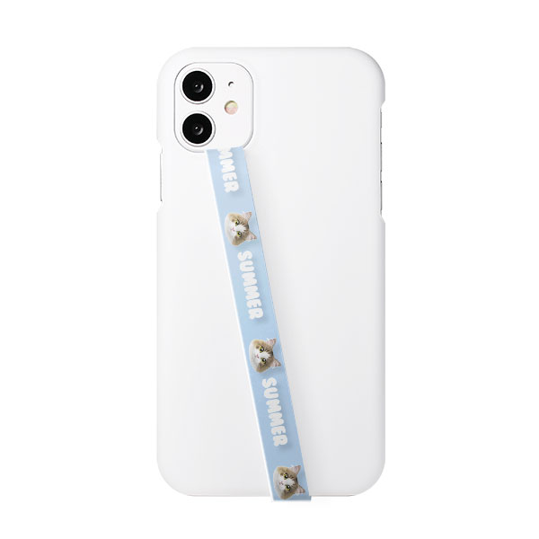 Summer the Norwegian Froest Face TPU Phone Strap