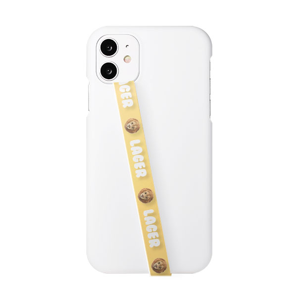 Lager the Lion Face TPU Phone Strap