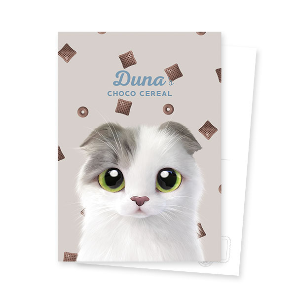 Duna’s Choco Cereal Postcard