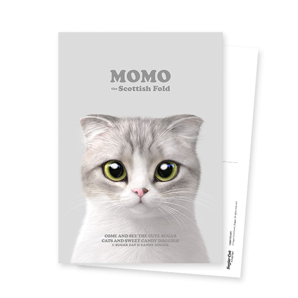 Momo Mumohan Retro Postcard