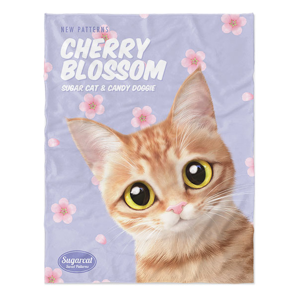 Ssol’s Cherry Blossom New Patterns Soft Blanket