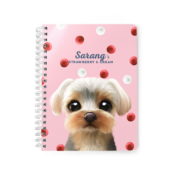 Sarang the Yorkshire Terrier’s Strawberry &amp; Cream Spring Note