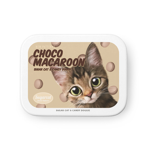 Goodzi’s Choco Macaroon New Patterns Tin Case MINIMINI