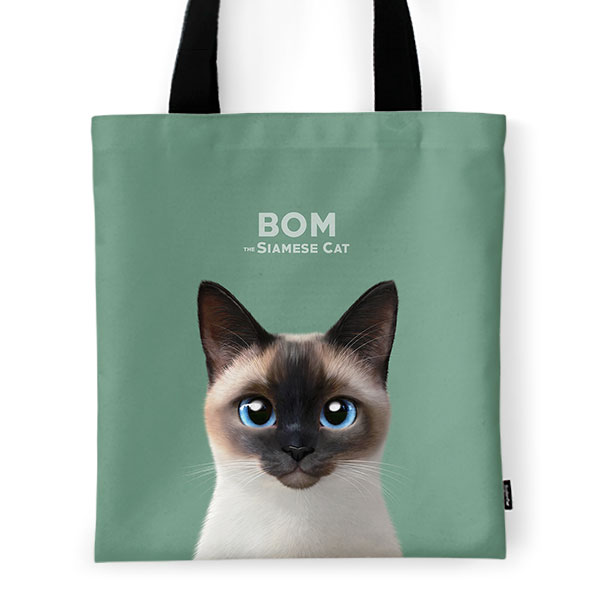 Bom the Siamese Original Tote Bag