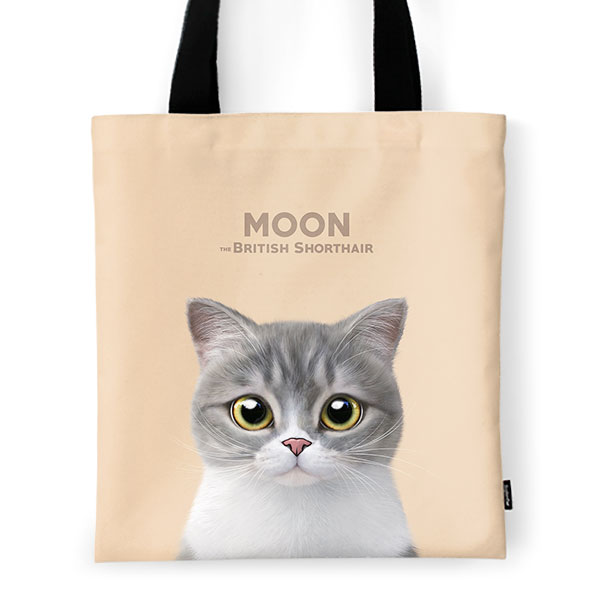 Moon the British Cat Original Tote Bag