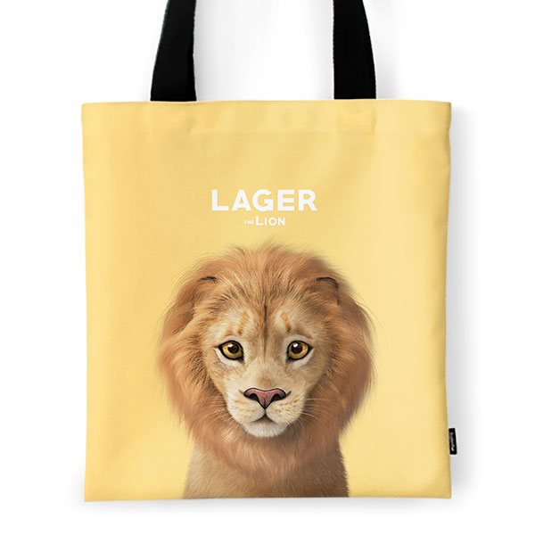Lager the Lion Original Tote Bag