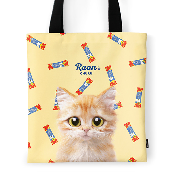 Raon the Kitten’s Churu Tote Bag