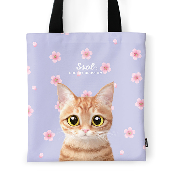 Ssol’s Cherry Blossom Tote Bag