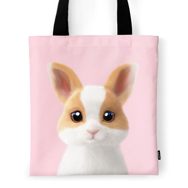 Luna the Dutch Rabbit Tote Bag