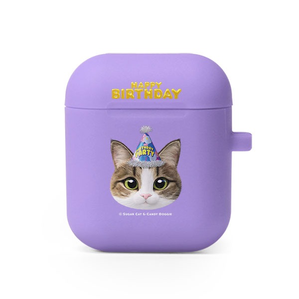Custom Birthday Party Face AirPod TPU Case