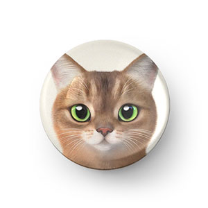 Nene the Abyssinian Acrylic Dome Tok