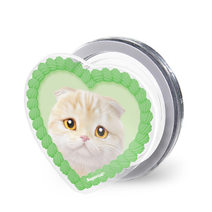 Achi MyHeart Acrylic Magnet Tok (for MagSafe)