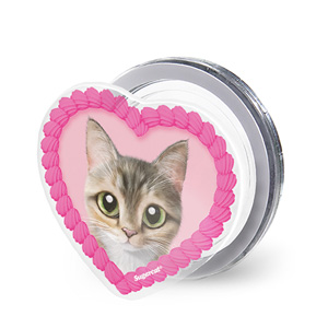 Cherry MyHeart Acrylic Magnet Tok (for MagSafe)