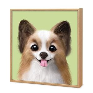 Jerry the Papillon Artframe