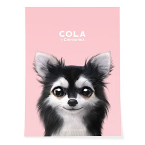 Cola the Chihuahua Art Poster
