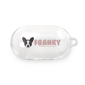 Franky the French Bulldog Face Buds TPU Case