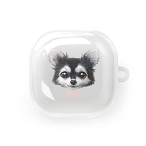 Cola the Chihuahua Face Buds Pro/Live TPU Case