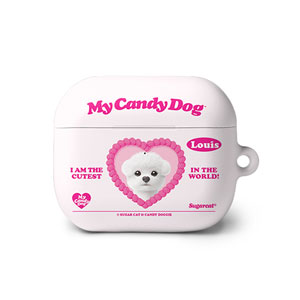 Louis the Bichon Frise MyHeart AirPods 3 Hard Case