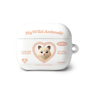 Pudding the Hamster MyHeart AirPods 3 Hard Case