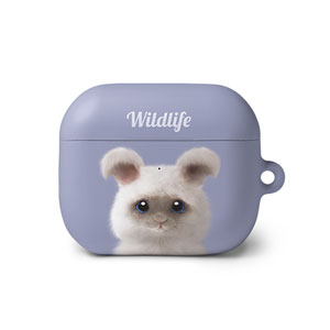 Fluffy the Angora Rabbit Simple AirPods 3 Hard Case