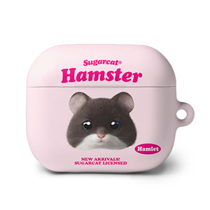 Hamlet the Hamster TypeFace AirPods 3 Hard Case