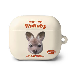 Wawa the Wallaby TypeFace AirPods 3 Hard Case