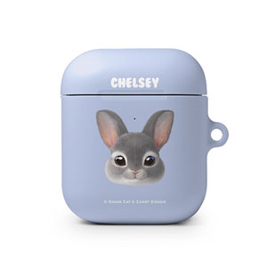 Chelsey the Rabbit Face AirPod Hard Case