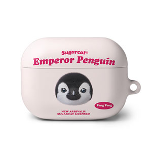 Peng Peng the Baby Penguin TypeFace AirPod PRO Hard Case