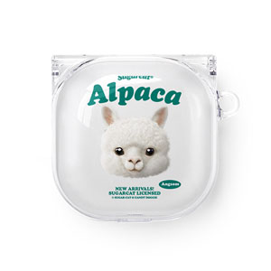 Angsom the Alpaca TypeFace Buds Pro/Live Clear Hard Case