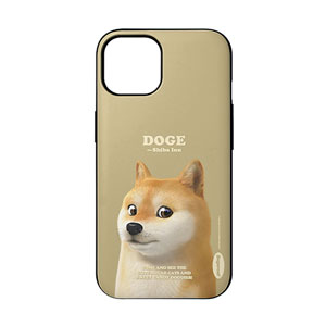 Doge the Shiba Inu (GOLD ver.) Retro Door Bumper Case