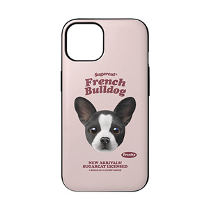 Franky the French Bulldog TypeFace Door Bumper Case