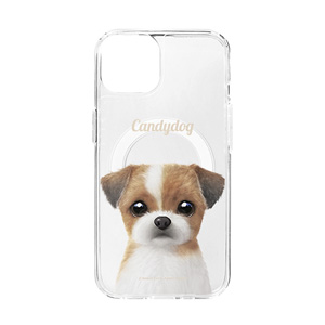 Peace the Shih Tzu Simple Clear Gelhard Case (for MagSafe)