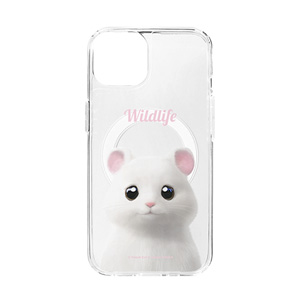 Seolgi the Hamster Simple Clear Gelhard Case (for MagSafe)